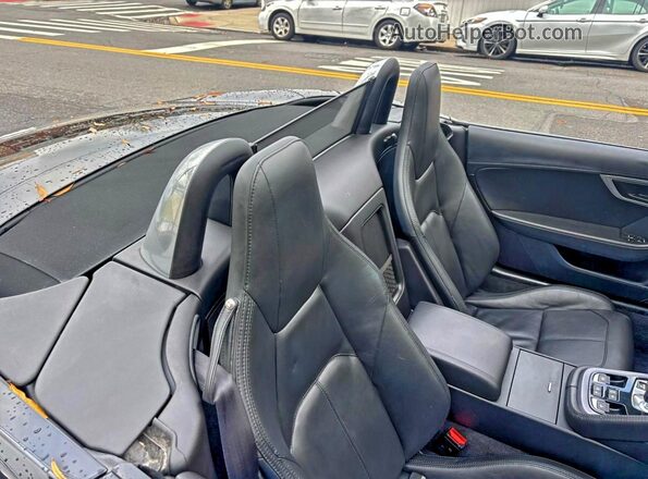 SAJDD5GX0LCK69156 2020 JAGUAR F-TYPE Black Vista del compartimento del motor