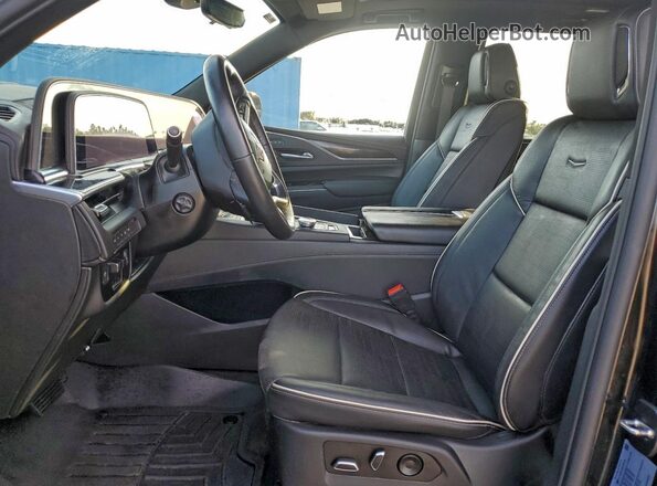 1GYS4EKL5NR296714 2022 CADILLAC ESCALADE Черный Вид панели приборов