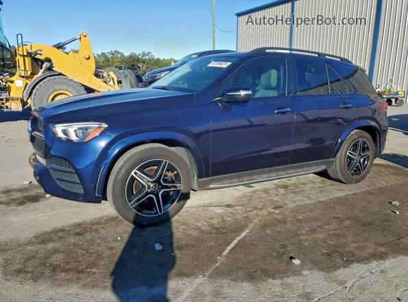 4JGFB4JB0NA654618 2022 MERCEDES-BENZ GLE-CLASS Blue Rear left