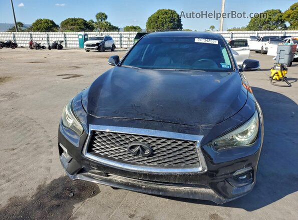 JN1EV7AP4LM206790 2020 INFINITI Q50 Black უკანა ხედი
