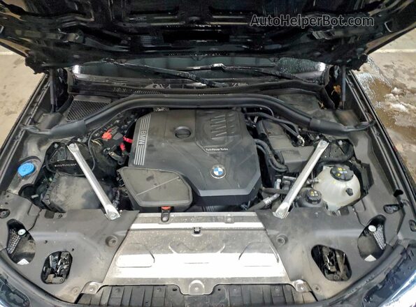 WBX57DP01RN248386 2024 BMW X3 Black VIN კოდის სტიკერის ხედი