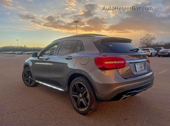 WDCTG4GB7HJ296321 2017 MERCEDES-BENZ GLA Gray Przód prawy