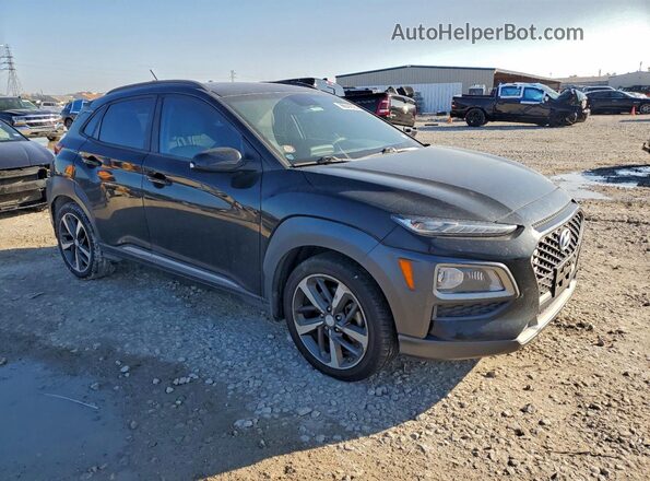 KM8K33A54JU077309 2018 HYUNDAI KONA Black 