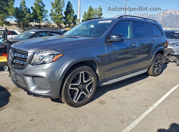 4JGDF7DE2JB035753 2018 MERCEDES-BENZ GLS-CLASS Gray 
