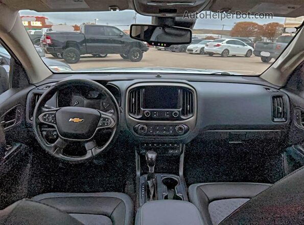 1GCGTDEN7N1189541 2022 CHEVROLET COLORADO White Rear seats view