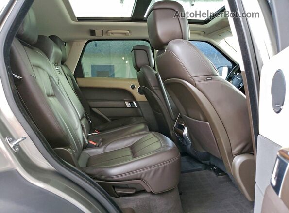 SALWR2RU7KA861540 2019 LAND ROVER RANGE Gray Widok wnętrza z tyłu