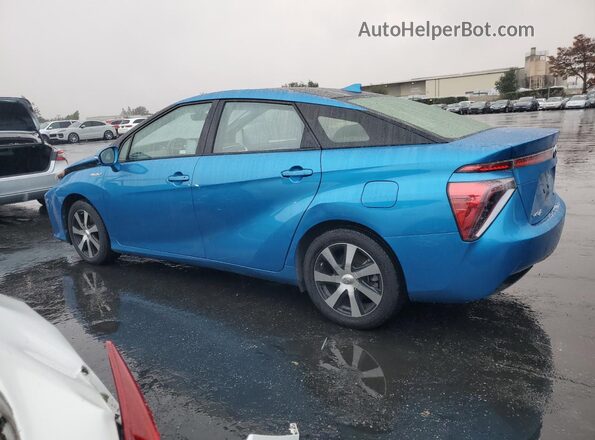 JTDBVRBD0HA003632 2017 TOYOTA MIRAI Blue Trasero izquierdo