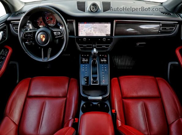WP1AF2A51PLB55463 2023 PORSCHE MACAN Silver Vista de los asientos traseros