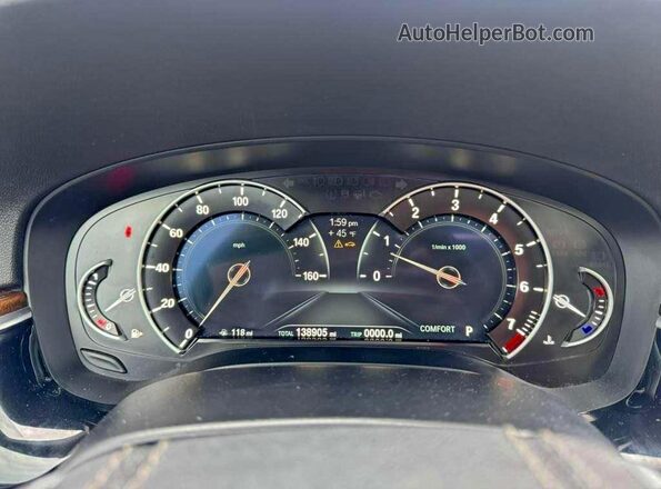 WBAJA7C50JWA74762 2018 BMW 7 SERIES Black 