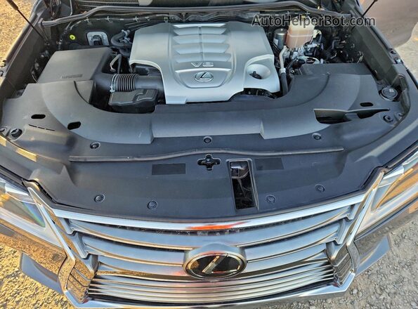JTJDY7AX1L4316872 2020 LEXUS LX Gray VIN კოდის სტიკერის ხედი