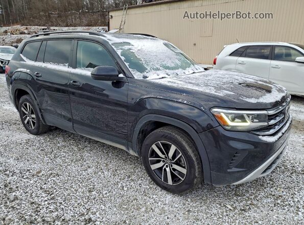 1V2DP2CA7MC576247 2021 VOLKSWAGEN ATLAS Black Widok z przodu