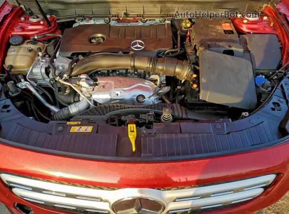 W1N4M4GB5MW087667 2021 MERCEDES-BENZ GLB-CLASS Red 