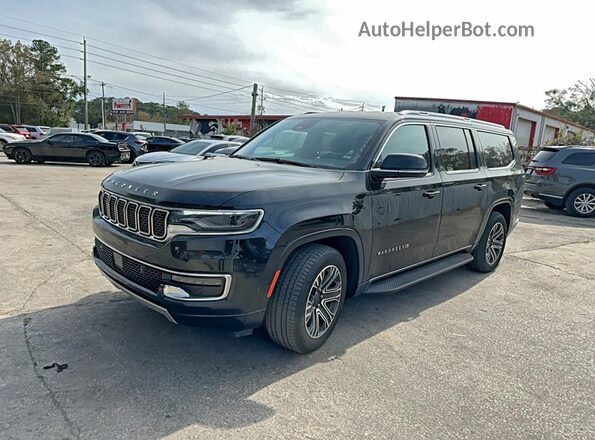 1C4SJRBPXRS137078 2024 JEEP WAGONEER Black Задня права чверть