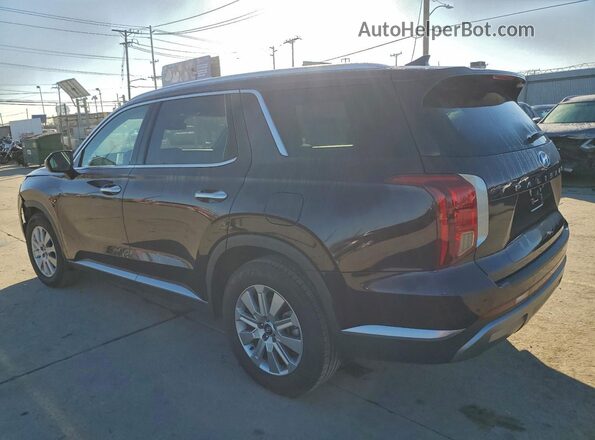 KM8R24GE1PU522631 2023 HYUNDAI PALISADE Burgundy Trasero derecho