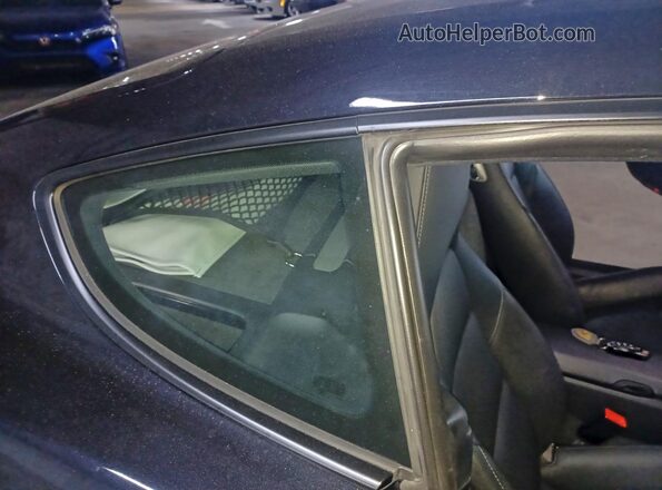 WP0AA2A86GK171223 2016 PORSCHE CAYMAN Black Widok wnętrza z przodu