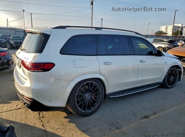 4JGFF8KE3MA402977 2021 MERCEDES-BENZ GLS White Front right