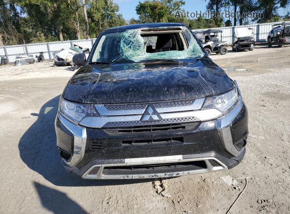 JA4AD2A30LZ042319 2020 MITSUBISHI OUTLANDER Black Դիմացի տեսք