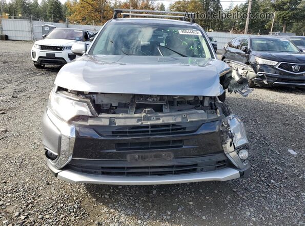 JA4AD3A33HZ009022 2017 MITSUBISHI OUTLANDER Gray Widok z przodu