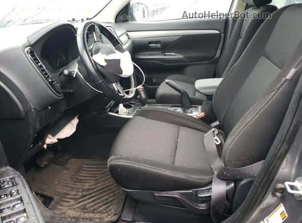 JA4AD3A33HZ009022 2017 MITSUBISHI OUTLANDER Gray Widok wnętrza z przodu