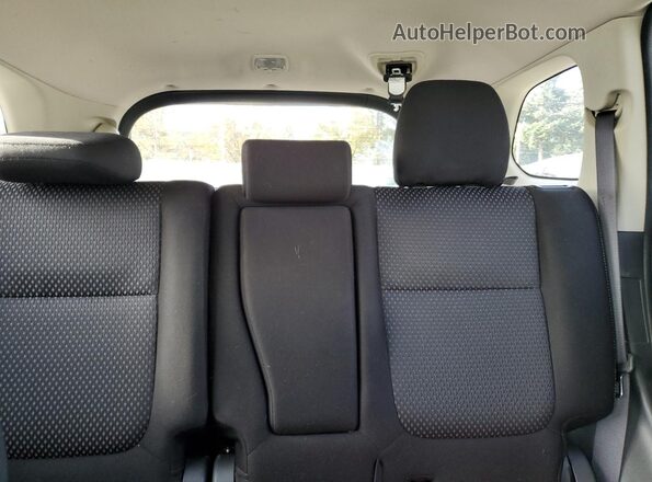 JA4AD3A33HZ009022 2017 MITSUBISHI OUTLANDER Gray Widok tylnych siedzeń
