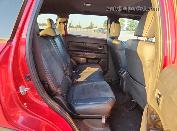 JA4AD3A39KZ054702 2019 MITSUBISHI OUTLANDER Burgundy უკანა სალონის ხედი