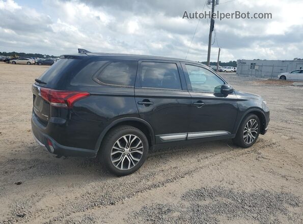 JA4AD3A3XJJ004954 2018 MITSUBISHI OUTLANDER Черный Задняя правая четверть