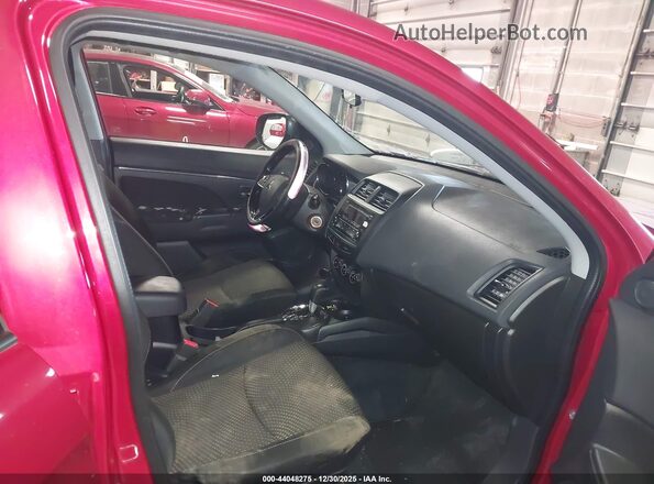 JA4AP3AU1GZ065202 2016 MITSUBISHI OUTLANDER SPORT Red წინა სალონის ხედი