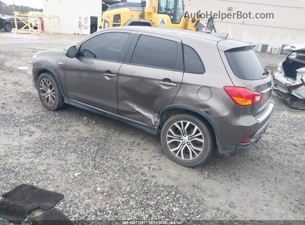 JA4AP3AU3JZ009561 2018 MITSUBISHI OUTLANDER SPORT Pewter 