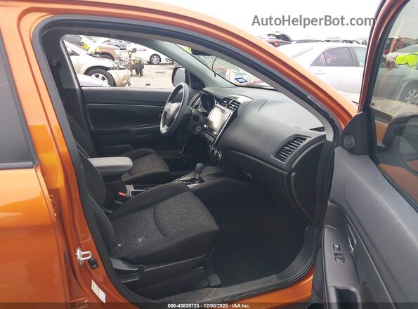 JA4AP3AU3LU012573 2020 MITSUBISHI OUTLANDER SPORT Orange Սալոնի դիմացի տեսք
