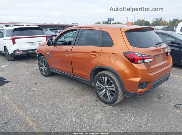 JA4AP3AU3LU012573 2020 MITSUBISHI OUTLANDER SPORT Orange Հետևի ձախ