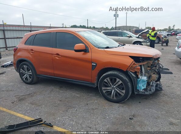 JA4AP3AU3LU012573 2020 MITSUBISHI OUTLANDER SPORT Orange Սալոնի 360 աստիճան տեսք