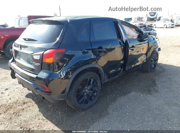 JA4AP3AU7KU025261 2019 MITSUBISHI OUTLANDER SPORT Black Tył prawy