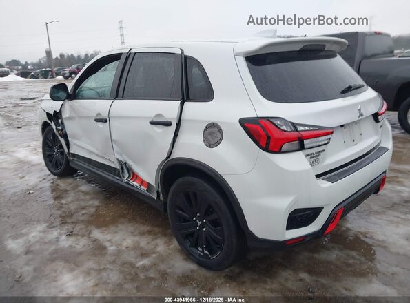 JA4AP3AU7LU031059 2020 MITSUBISHI OUTLANDER SPORT White Задня ліва чверть