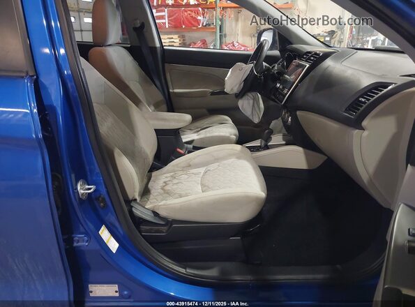 JA4AP4AU2LU013591 2020 MITSUBISHI OUTLANDER SPORT Синий Вид салона спереди