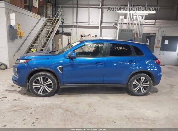 JA4AP4AU2LU013591 2020 MITSUBISHI OUTLANDER SPORT Синий Панорамный вид салона 360°