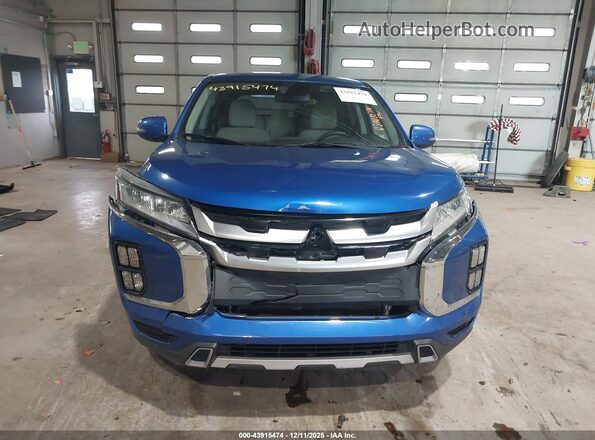 JA4AP4AU2LU013591 2020 MITSUBISHI OUTLANDER SPORT Синий Вид щитка приборов