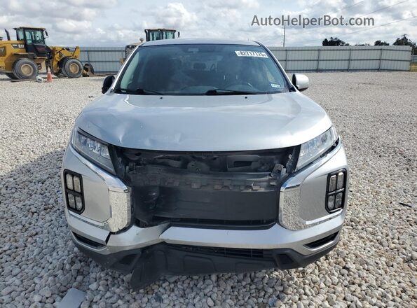 JA4AP4AU7LU022643 2020 MITSUBISHI OUTLANDER Silver Vista frontal
