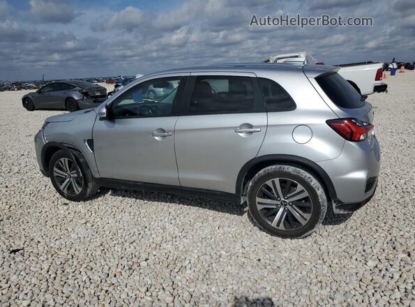 JA4AP4AU7LU022643 2020 MITSUBISHI OUTLANDER Silver Trasero izquierdo