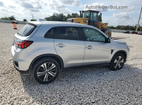 JA4AP4AU7LU022643 2020 MITSUBISHI OUTLANDER Silver Trasero derecho