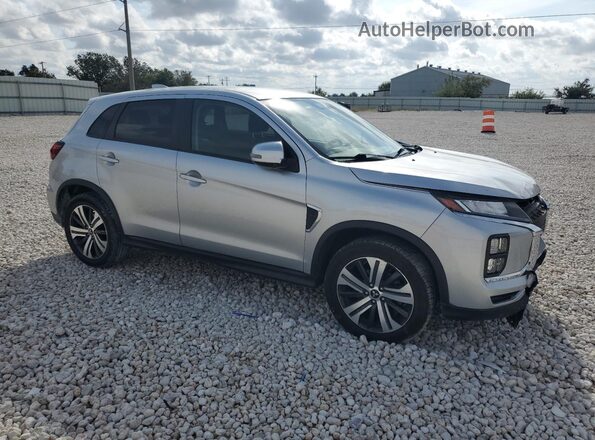 JA4AP4AU7LU022643 2020 MITSUBISHI OUTLANDER Silver Delantero derecho