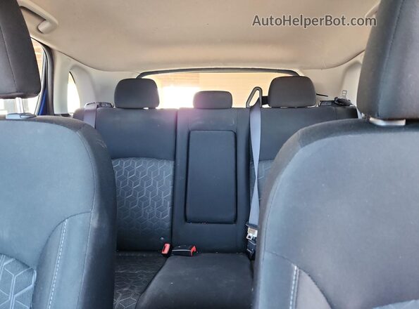 JA4AP4AU8LU015541 2020 MITSUBISHI OUTLANDER Синий Вид задних сидений