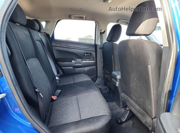JA4AP4AU8LU015541 2020 MITSUBISHI OUTLANDER Синий Вид задней части салона