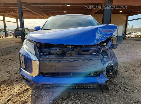 JA4AP4AU8LU015541 2020 MITSUBISHI OUTLANDER Синий Вид спереди