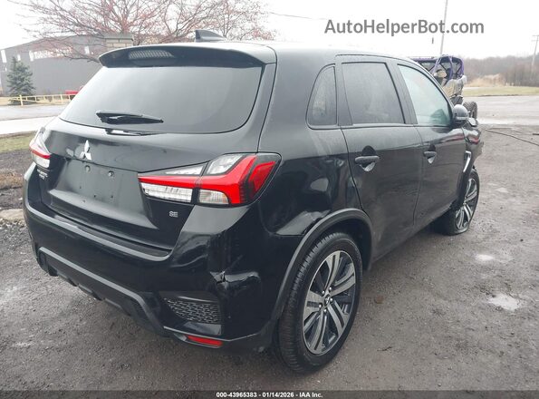 JA4AP4AU8LU027009 2020 MITSUBISHI OUTLANDER SPORT Black Задня права чверть