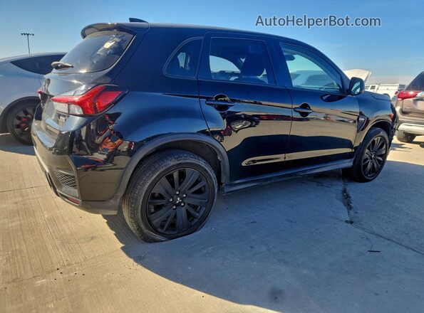 JA4APUAU4MU030863 2021 MITSUBISHI OUTLANDER Black Հետևի աջ