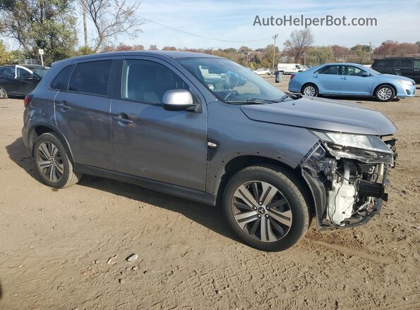 JA4APUAU8MU019834 2021 MITSUBISHI OUTLANDER Gray წინა მარჯვენა