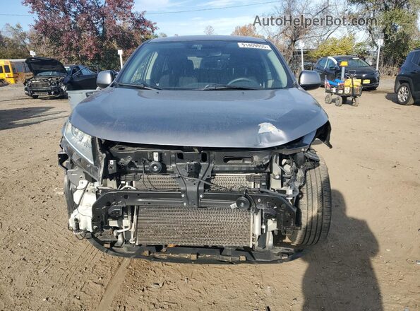 JA4APUAU8MU019834 2021 MITSUBISHI OUTLANDER Gray წინა ხედი