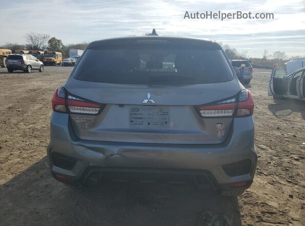 JA4APUAU8MU019834 2021 MITSUBISHI OUTLANDER Gray უკანა ხედი