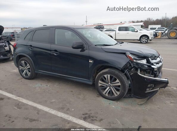 JA4AR3AU0LU006417 2020 MITSUBISHI OUTLANDER SPORT Black უკანა სალონის ხედი