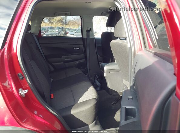 JA4AR3AU7LU007340 2020 MITSUBISHI OUTLANDER Red Vista de la etiqueta del VIN